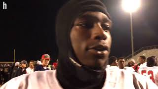 Watch Derion Kendrick reacts to monster effort that sends South Pointe back to state title game [upl. by Alecram]