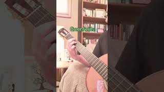 Greenfields The Brothers Four  Fingerstyle Guitar [upl. by Aninahs672]