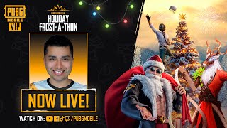 🔴 PUBG MOBILE VIP Holiday FrostaThon Santa Siege [upl. by Naitsabas]