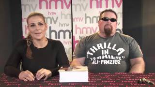 hmv Talks to Jim and Natalya Neidhart [upl. by Mccallion]