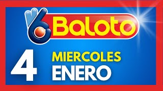 Resultados del BALOTO REVANCHA del Miercoles 4 de ENERO de 2023 ✅✅✅ Ultimo sorteo [upl. by Dehlia]