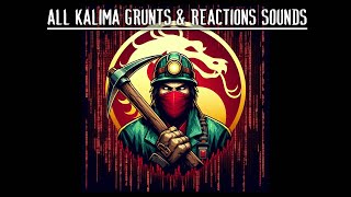 All Kalima grunts amp reactions sounds so far [upl. by Gnouhc407]