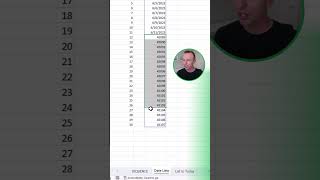 The Best Excel Sequence Formula For A List Of Dates [upl. by Aeiram]