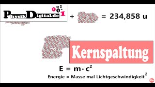 Kernspaltung und Kernenergie  einfach und anschaulich erklärt [upl. by Magner955]