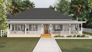 36x87 11x167m Discovering the Perfect Small House Design Cottage House With 2 Bedrooms [upl. by Bain694]