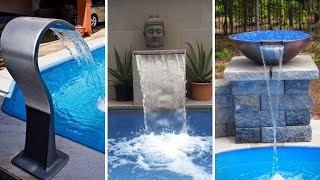 13 Ideias Lindas de Cascata para Piscina incrível [upl. by Enomal]