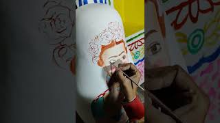 shorts painting art youtubeshorts drawing 🎨🖌️ [upl. by Enuj]