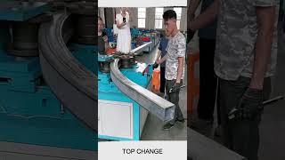 Steel tube bending machine automatic squaretube smartwork short viral [upl. by Sewole659]