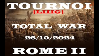 LIIIG Total War Rome II  Tournoi simple  Bataille de Cannes 20 [upl. by Lange]