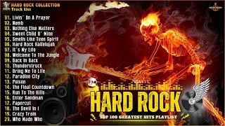 100 Greatest Hard Rock 80s 90s Playlist ⚡ Bon Jovi Linkin Park Metallica Guns N Roses Nirvana [upl. by Htabazile]