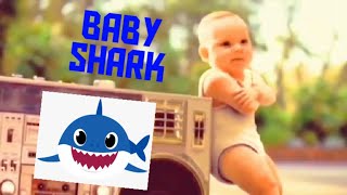 Baby dance in roller pub evian Baby Shark Version [upl. by Ilram]