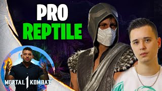 BEST Reptile MK1 🦎 HoneyBee Reptile vs ForeverKing Geras  Mortal Kombat 1 [upl. by Gerhardt]