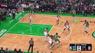 Celtics Franchise Record 17 Made 3Pointers in a Half  Knicks vs Celtics  October 22 2024 [upl. by Cornwall]