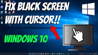 How To Fix Black Screen of Death in Windows 10 [upl. by Malik]