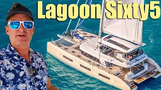 Lagoon SIXTY5  Lagoons attempt at Luxury Sailing [upl. by Assitruc]