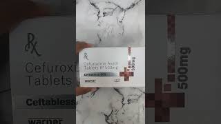 Ceftabless500 TabletCefuroxime Axetil Tablet IP 500 Mgmedicine with swaraj [upl. by Valerio930]