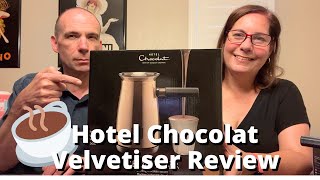 Hotel Chocolat Velvetiser Unboxing amp Review  Hot Chocolate and Lattes [upl. by Annabell]