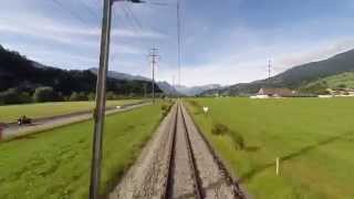 Die Zentralbahn Hin und weg  Auf der Reise von Luzern nach Interlaken [upl. by Dabbs]