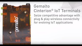 Introducing Gemalto Cinterion® IoT Terminals [upl. by Sarena334]