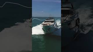 Luxury Flybridge Yachts  Ferretti Yachts 1000 cruising through spectacular Venice  Ferretti Group [upl. by Proudfoot915]