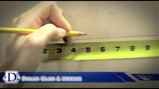 How to Install a Beveled Mirror  Dulles Glass amp Mirror [upl. by Haon]