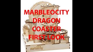 Marbleocity Dragon Coaster First Look [upl. by Meridith]