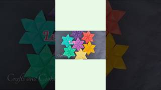 DIY Geometric Paper Wall Art Part 1 Origami Paper Craft [upl. by Paige792]