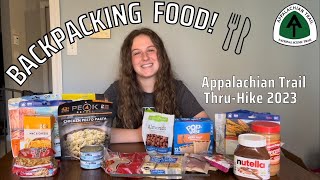 What I’ll Eat on the Appalachian Trail 2023  Favorite Backpacking Food  CookingFood Storage [upl. by Saibot]