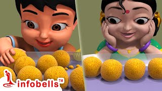 வட்டமான லட்டு தட்டு நிறைய லட்டு  Tamil Rhymes for Children  Infobells [upl. by Rebecca]