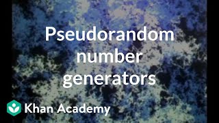 Pseudorandom number generators  Computer Science  Khan Academy [upl. by Levin]