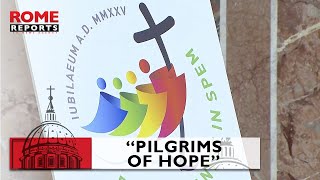 “Pilgrims of Hope” presented as motto and logo for the 2025 Jubilee Year in Rome [upl. by Burgess769]