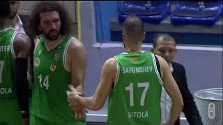 NLB ABA League 2 202223 highlights Round 12 Sloga – PelisterBitola 932023 [upl. by Odo]