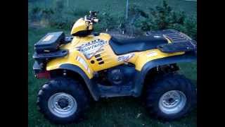 2003 Polaris Sportsman 500 HO 4x4 yellow [upl. by Quartus]