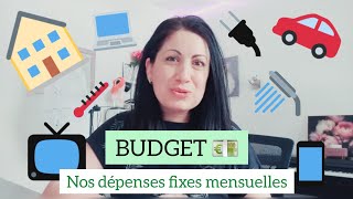 BUDGET 💶  Dépenses fixes mensuelles  Objectif ➡️ Économies 👍🏻 Achat classeur à enveloppes 📒 [upl. by Euqnimod]