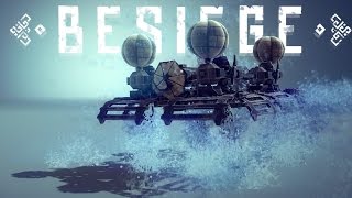 Besiege Best Creations  REAL HOVERCRAFT Transforming Tank Tank Walker amp More  Funny Highlights [upl. by Walls]