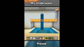 Minecraft Underwater House Minecraft House minecraft [upl. by Sihunn341]