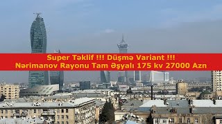 Düşmə Variant  Nərimanov Rəssamlıq Akademiyası 1610 Kupçalı 175kv 4 ot Əşyalı Zahid 0999259999 [upl. by Gallenz]