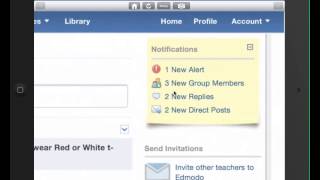 Edmodo for iPad [upl. by Adekahs]