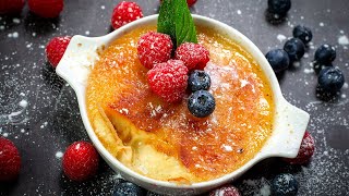 Creamy Perfection Simple Creme Brulee Recipe [upl. by Irtemed]