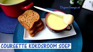 COURGETTE🥒 KOKOSROOM SOEP 🥘MET CITROENSAP🍋 [upl. by Bocock111]