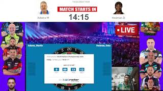 Live Darts World Seniors Championship Darts Live Stream [upl. by Poppy462]