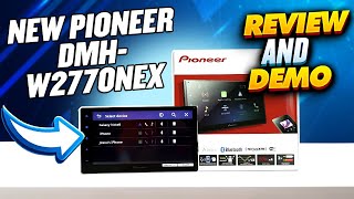 Pioneer DMHW2770NEX DMHW2700NEX wwireless Apple CarPlay amp android auto review demo amp unboxing [upl. by Aeikan]