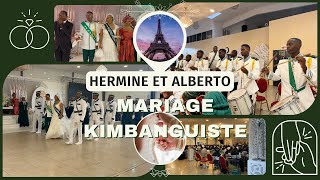 Mariage kimbanguiste papa Alberto et maman Hermine extrait Fluki amp MSSK [upl. by Bergen]