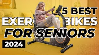 Top 6 Best Exercise Bikes for Seniors In 2024 [upl. by Haynor879]