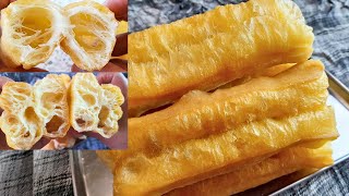 Simple amp Quick recipe How To Make Big Hollow Bread Sticks Crispy Outside and Soft Inside [upl. by Hanimay765]