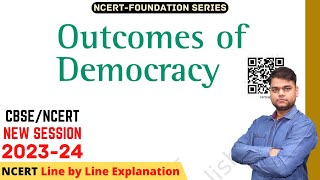 Outcomes of Democracy  Class 10 Civics Chapter 5 Full Chapter [upl. by Tobey358]