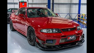 EXPERT Murata Motor Factory Built Nissan Skyline R33 GTR 700bhp [upl. by Hploda743]