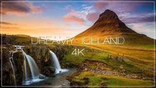 DREAMY ICELAND 4K  Phantom 4 Pro 5D Mark IV NX1 [upl. by Ahsienaj]