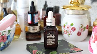 Estée Lauder Advanced Night Repair Serum Review [upl. by Enelav]