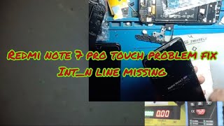 Redmi note 7 pro touch problem fix intn line missing [upl. by Odraboel]